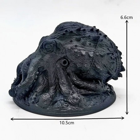 Escultura realista de animais polvo